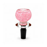 14mm Bubble Marble Bowl Piece Bowl · Popper Super Supplys Inc Pink