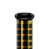12.5" Plaid Beaker Bong with Gift Box Glass Bong Super Supplys Inc