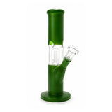 8" Frosted Percolator Tube Water Pipe Glass Bong Super Supplys Inc Green
