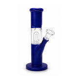 8" Frosted Percolator Tube Water Pipe Glass Bong Super Supplys Inc Blue