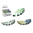 Glass pipe with Cap Leafy Pattern (MST3006) Glass Pipe The MST