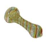 3-1/2" PrismFlow Heavy Glass Pipe-Assorted-2CT Glass Pipe Super Supplys Inc