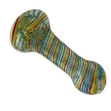 3-1/2" PrismFlow Heavy Glass Pipe-Assorted-2CT Glass Pipe Super Supplys Inc