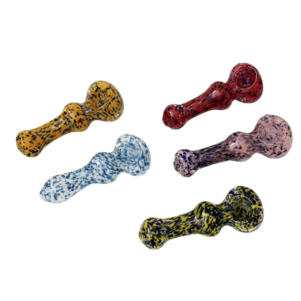 4-1/2" IceCore Glass Pipe-Assorted-2CT Glass Pipe Super Supplys Inc
