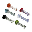 4-1/2" CoreLine Spoon Glass Pipe-Assorted-2CT Glass Pipe Super Supplys Inc