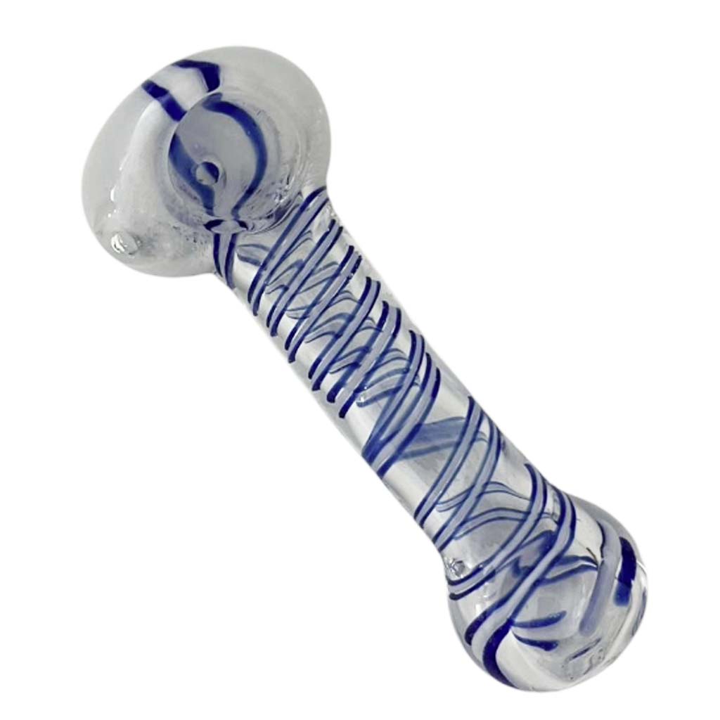 4-1/2" CoreLine Spoon Glass Pipe-Assorted-2CT Glass Pipe Super Supplys Inc