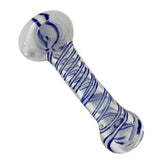 4-1/2" CoreLine Spoon Glass Pipe-Assorted-2CT Glass Pipe Super Supplys Inc