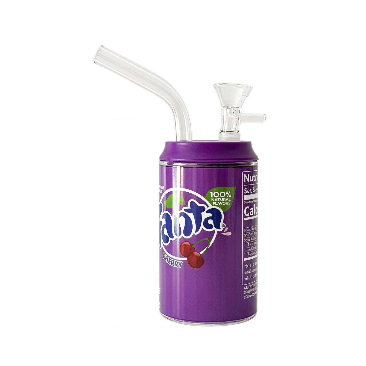 Soda Can Glass Bong Assorted Design-6 Pcs/Display Glass Bong Super Supplys Inc