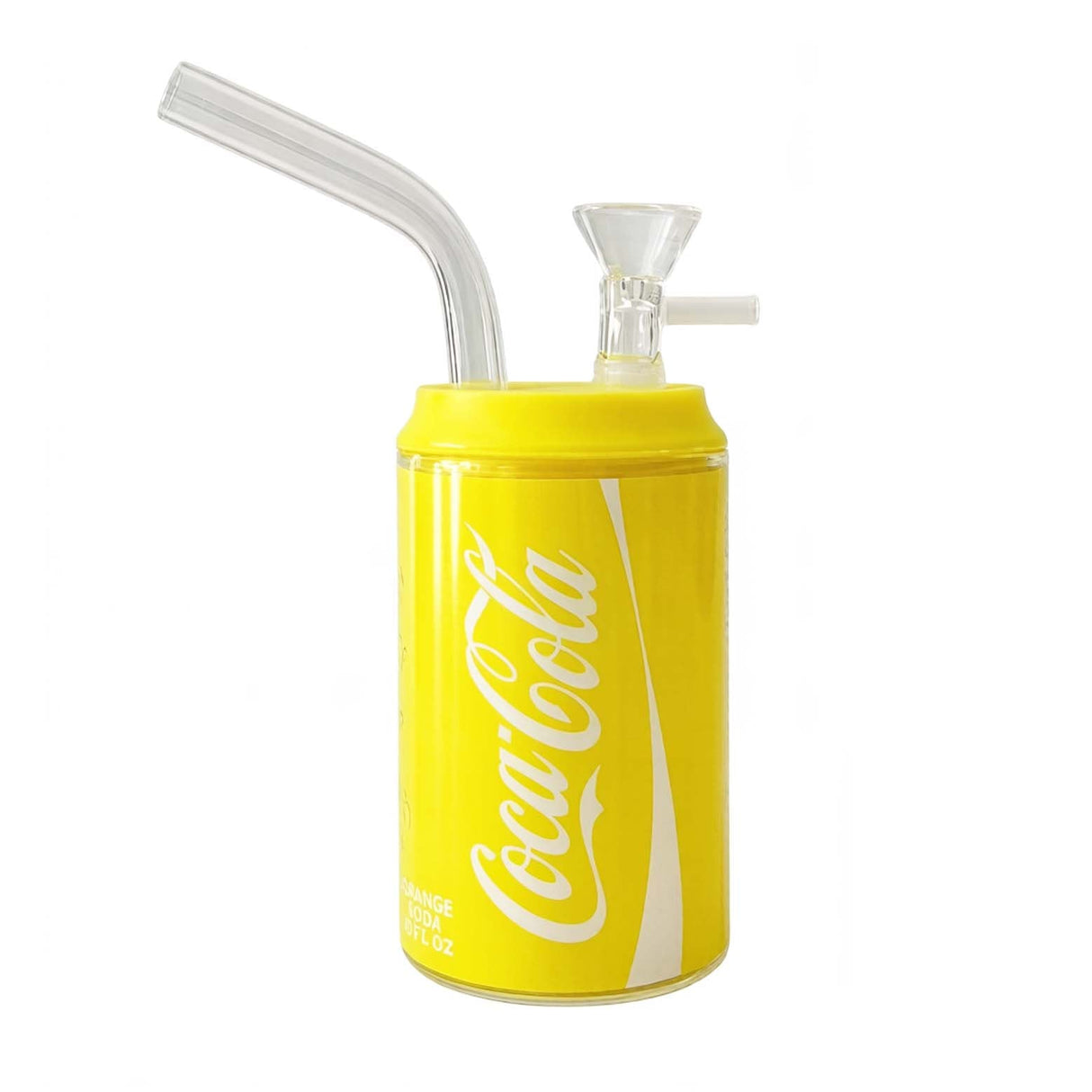 Soda Can Glass Bong Assorted Design-6 Pcs/Display Glass Bong Super Supplys Inc