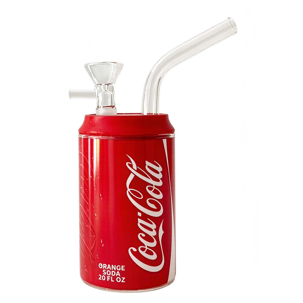 Soda Can Glass Bong Assorted Design-6 Pcs/Display Glass Bong Super Supplys Inc