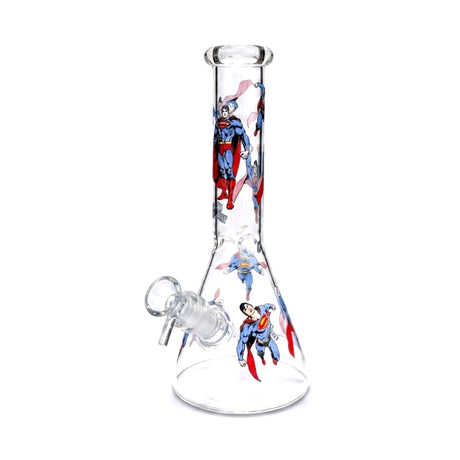 10" Captain Beaker Bong Glass Bong Super Supplys Inc Super Hero