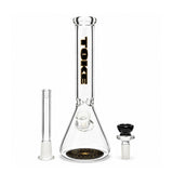 10" TOKE Beaker Bong Glass Bong Super Supplys Inc