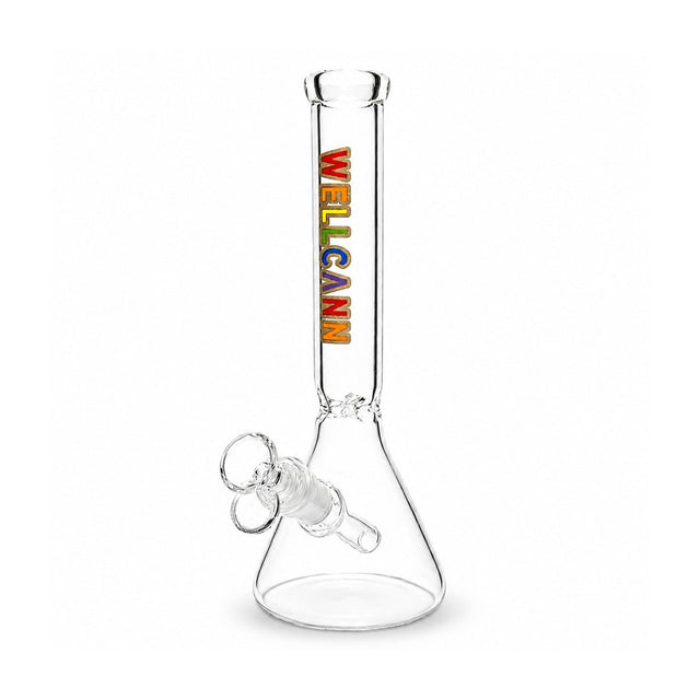 WELLCANN | 11" Clear Beaker Bong Glass Bong Super Supplys Inc