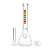 WELLCANN | 11" Clear Beaker Bong Glass Bong Super Supplys Inc