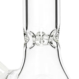 WELLCANN | 11" Clear Beaker Bong Glass Bong Super Supplys Inc