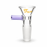 Fortune | 14mm Male Funnel Bowl Piece Bowl · Popper Fortune Purple