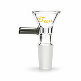 Fortune | 14mm Male Funnel Bowl Piece Bowl · Popper Fortune Smokey Grey