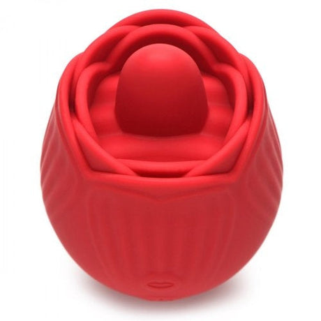 Bloomgasm French Rose Licking & Vibrating Stimulator Vibrator JAL