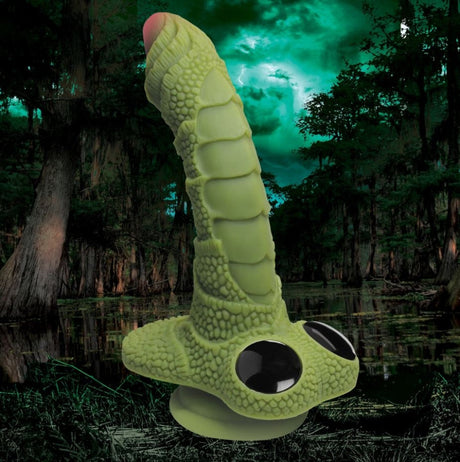 Creature Cocks - Swamp Monster Green Scaly Adult Toy JAL