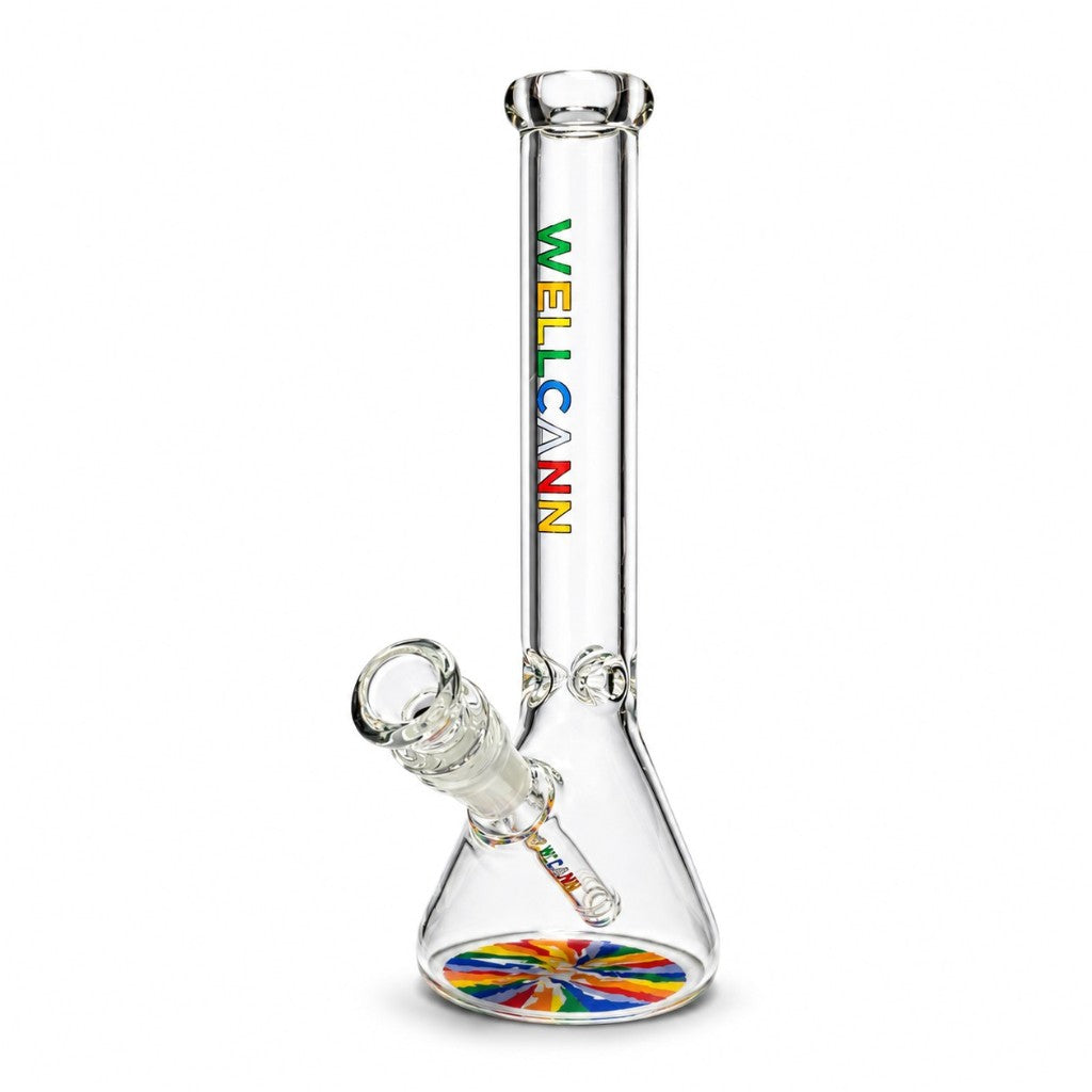 11" Wellcann Prism Base Beaker Bong Glass Bong Super Supplys Inc