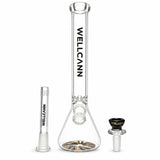 11" Wellcann Prism Base Beaker Bong Glass Bong Super Supplys Inc