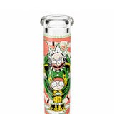 14" 7mm Interdimensional Glow Beaker Bong Glass Bong Super Supplys Inc