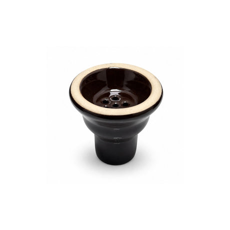 Ceramic Multi-Hole Bowl Bowl · Popper Super Supplys Inc Brown