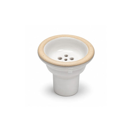 Ceramic Multi-Hole Bowl Bowl · Popper Super Supplys Inc White