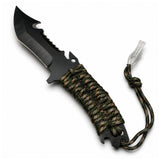 8.7" Tactical Fixed Blade Survival Knife Fixed Blade Knife Super Supplys Inc