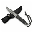 8" Fixed Blade Survival Knife with Sheath Fixed Blade Knife Super Supplys Inc