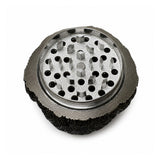 Owl Design 5-Part Metal Herb Grinder Display Pack Super Supplys Inc