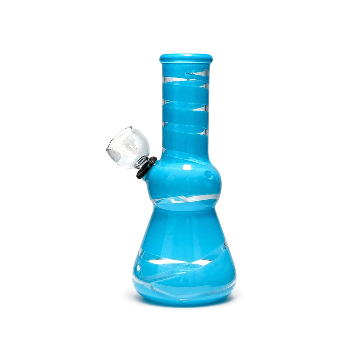 6" Candy Swirl Mini Water Pipe Glass Bong Super Supplys Inc