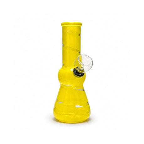 6" Candy Swirl Mini Water Pipe Glass Bong Super Supplys Inc Yellow