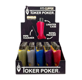 Toker Poker® | Clipper Lighter – Assorted (25-PC Display) Lighter Toker Poker