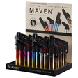 Maven | Alpha+ Chrome Lighter Display of 15 Lighter Maple Craft Inc