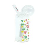 MST148 - Bob Marley & Cartoon Glass Water Pipes Glass Bong The MST