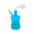 MST154 - Colorful Glass Water Pipe Glass Bong The MST Blue