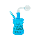 MST154 - Colorful Glass Water Pipe Glass Bong The MST Blue