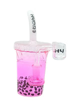 MST101 - Hydro Bubble Cup Glass Bong Glass Bong The MST Pink