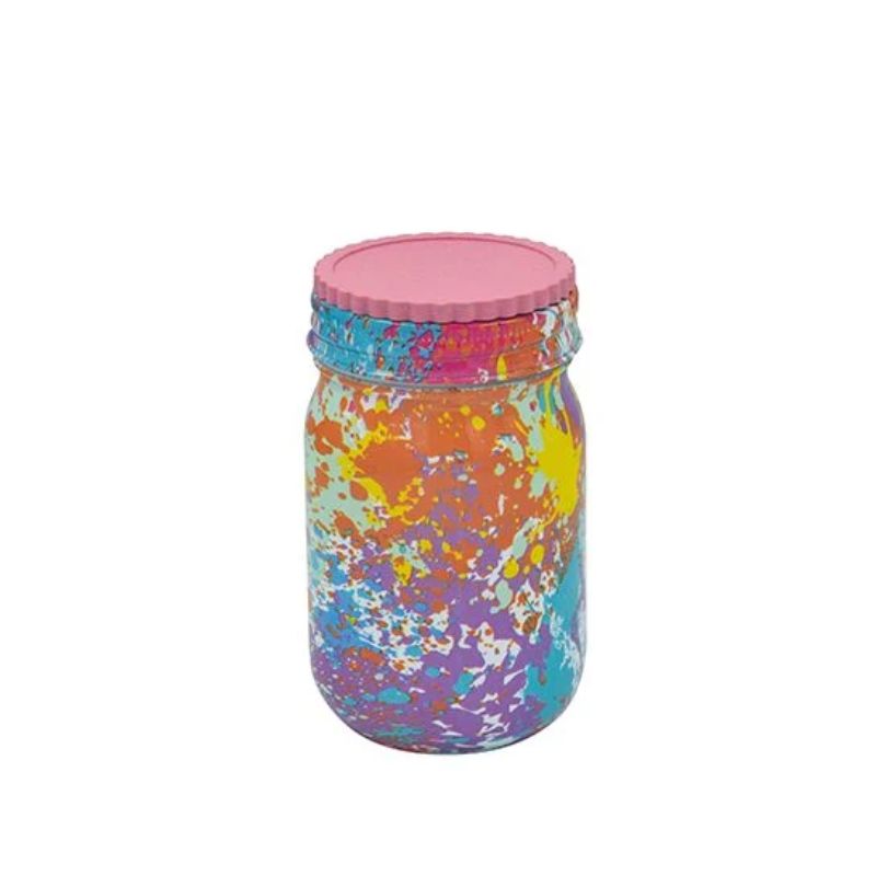 380ml Rainbow Design Tobacco Storage Jar – (HP-013F)-6/Display Jar The MST