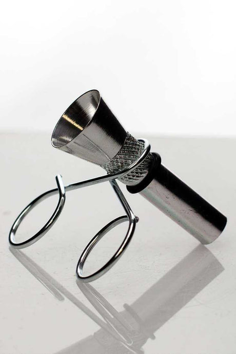 Metal bowl slide with clip Downstem · Bowlstem ONE 2"- 2050