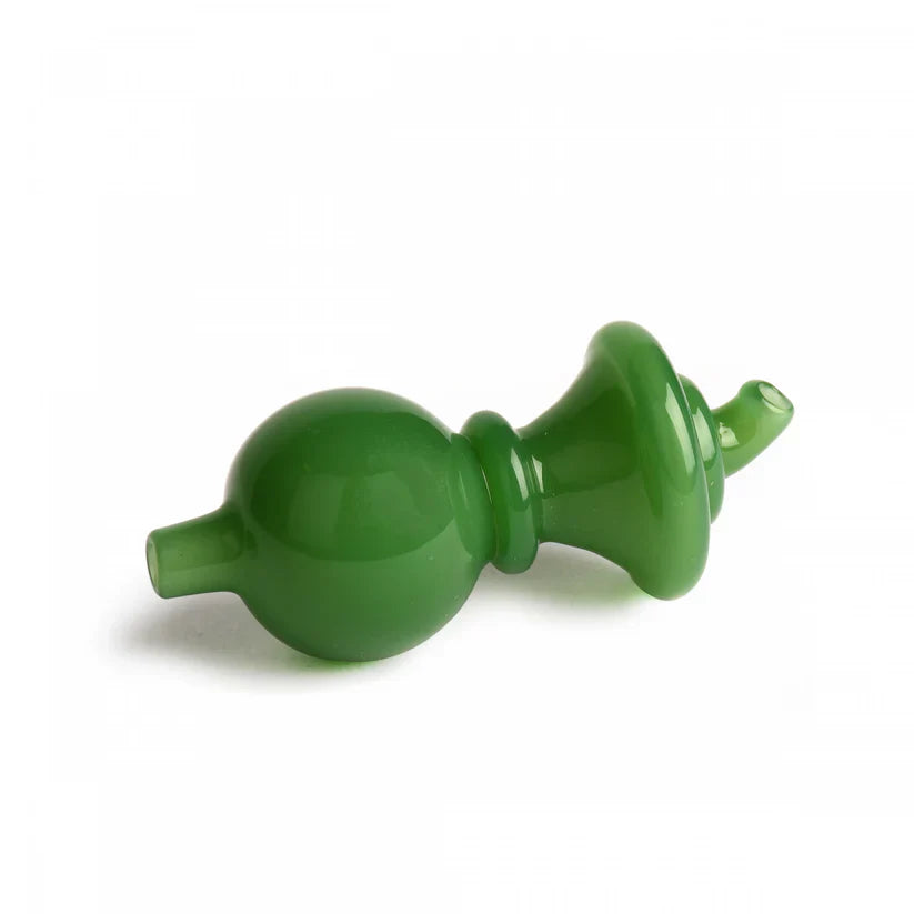 Red Eye Glass® | Reversible Carb Cap W/Bubble & Directional Caps Bowl · Banger · Oil Burner West Coast Gifts Jade Green