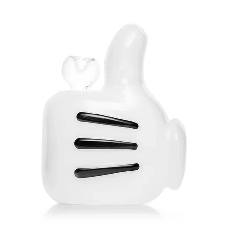 Hemper | 5.75" High Jinx Bong – Cartoon Thumbs Up Design [PP5913ST] Glass Bong Smoking Cat Distribution