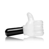 Hemper | 4" High Jinx Glass Hand Pipe – Cartoon Thumbs Up Design [PP5912] Glass Pipe Smoking Cat Distribution