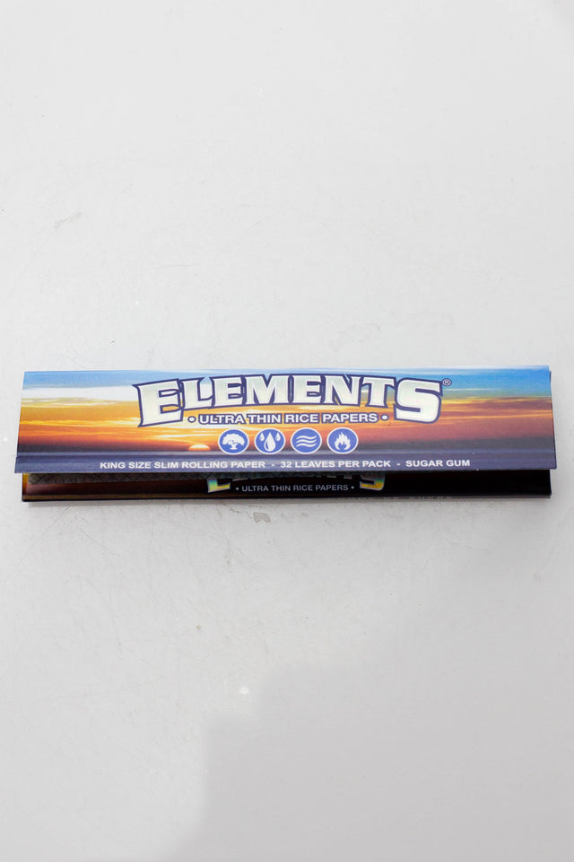 Elements Rice smoking Papers 1 - 1/4" Size ONE