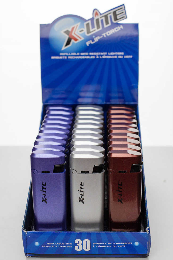 X-lite | 4-Tier Lighter Display Stand [XLC-600-DIS] – Holds 102 Assorted Lighters Lighter ONE