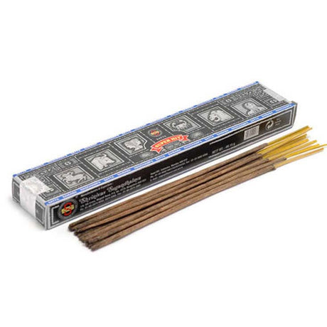 Satya | Nag Champa Super Hit Box of 12 Incense LEHIGH WHOLESALE