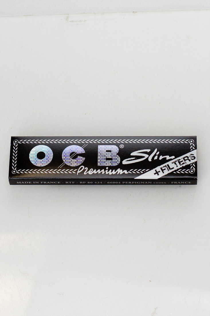 OCB Premium rolling paper-King Slim size+Filters - One Wholesale