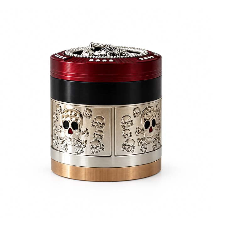 63mm 4-Piece Scorpion & Skull Metal Grinder – 6-Piece Display Display Pack Super Supplys Inc