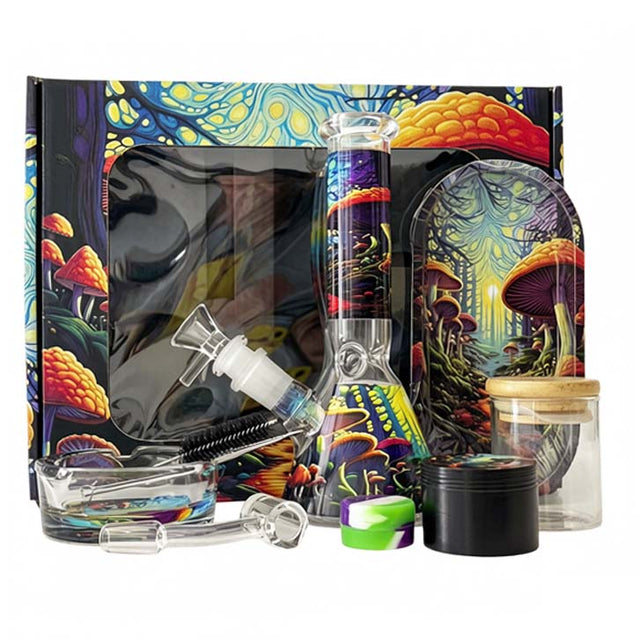 Mushroom Forest Premium Glass Gift Set Bundle Super Supplys Inc Default Title